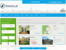 Tablet Screenshot of firma-luc.pl